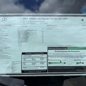 Cab Chassis – various model years <1,000 miles