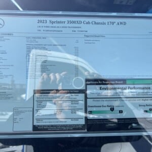 Cab Chassis – various model years <1,000 miles