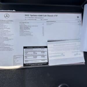 Cab Chassis – various model years <1,000 miles